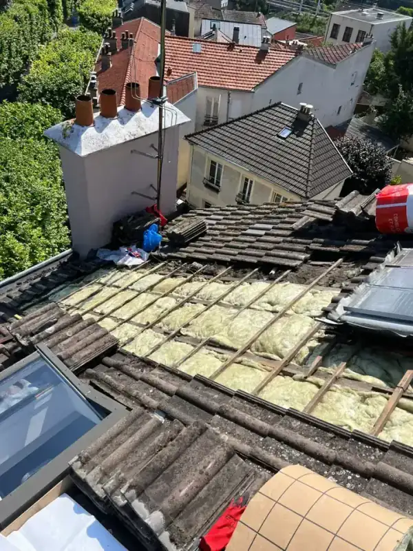 Réalisation couverture Montrouge - photo 1